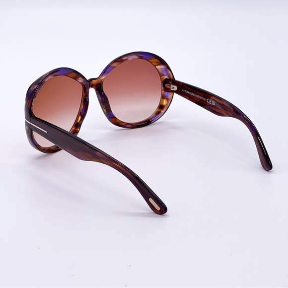 NEW TOM FORD ANNABELLE TF1010 55Z WOMEN OVERSIZED ROUND SUNGLASSES TOM FORD - Picture 9 of 13